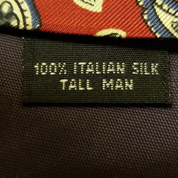 The Foursome 100% Silk Men's Tie - Picture 3 of 3